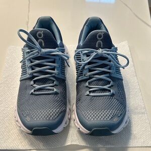 Women’s On Running cloudtec Sky Blue Mesh Sneakers
